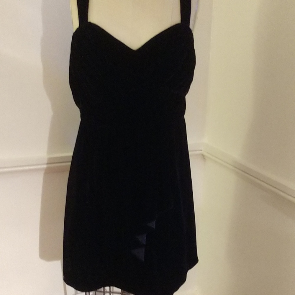 #4 Copy VELVET EMPIRE waist Regencycore LBD LOOKS NEW! EUC